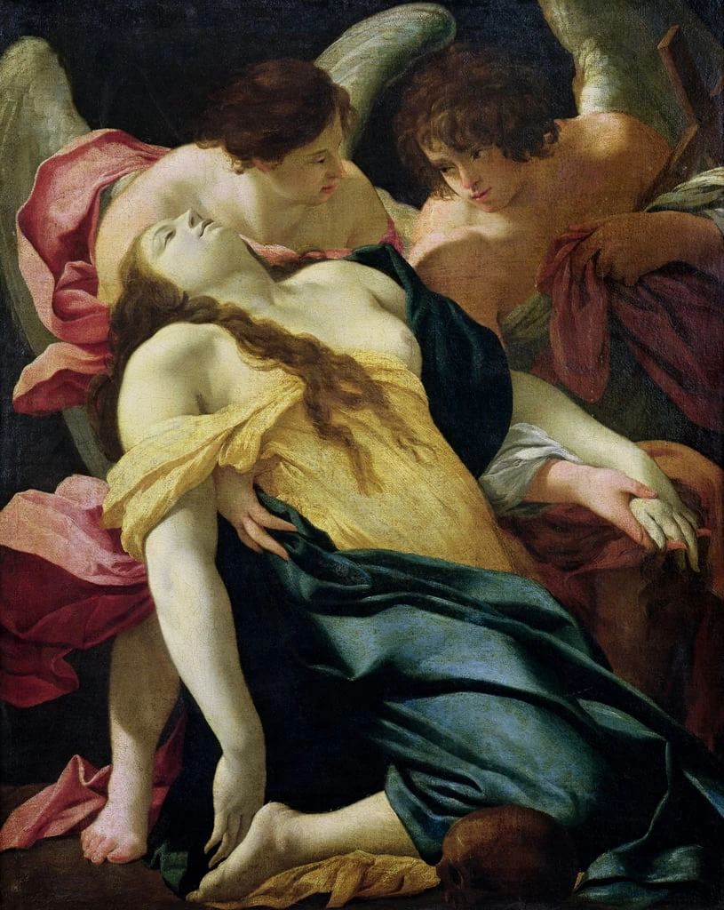 Maria Maddalena sorretta dagli angeli - Musee des Beaux, Arts et d'Archeologie, Besancon